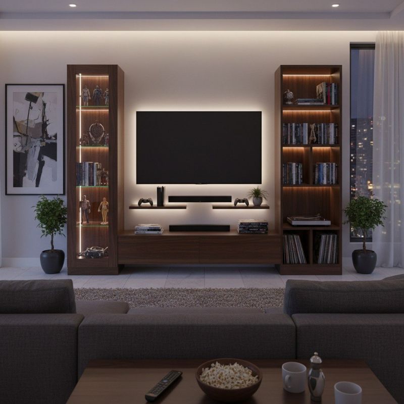 Entertainment Center Installation