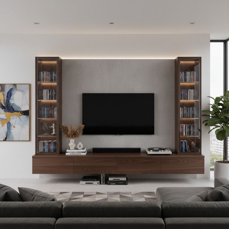 Entertainment Center Installation