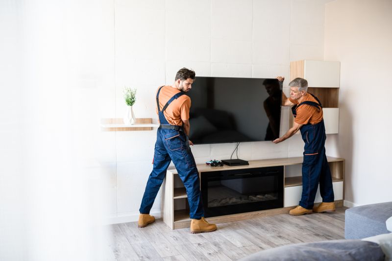 Entertainment Center Installation