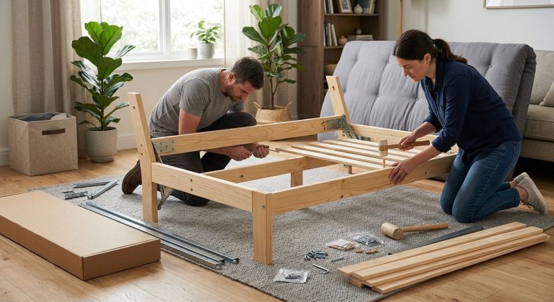 Couch Assembly in Denver County, CO