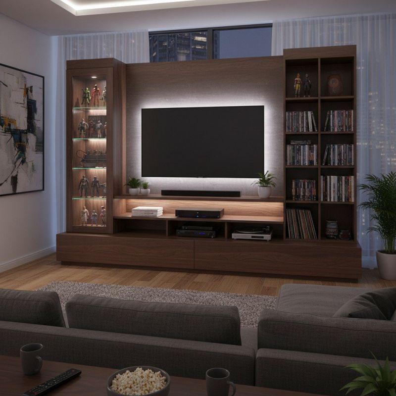 Entertainment Center Installation