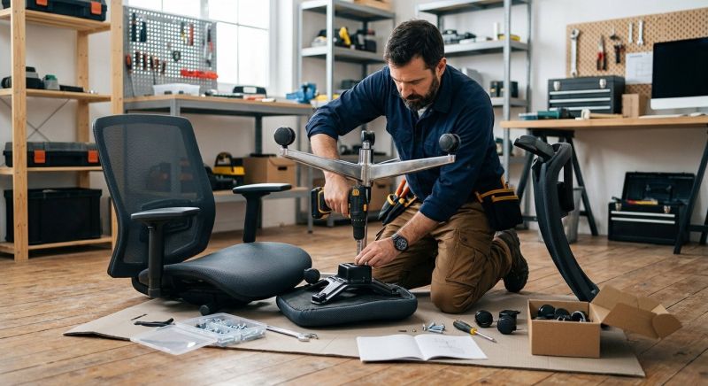 Office Chair Assembly in Olathe, KS