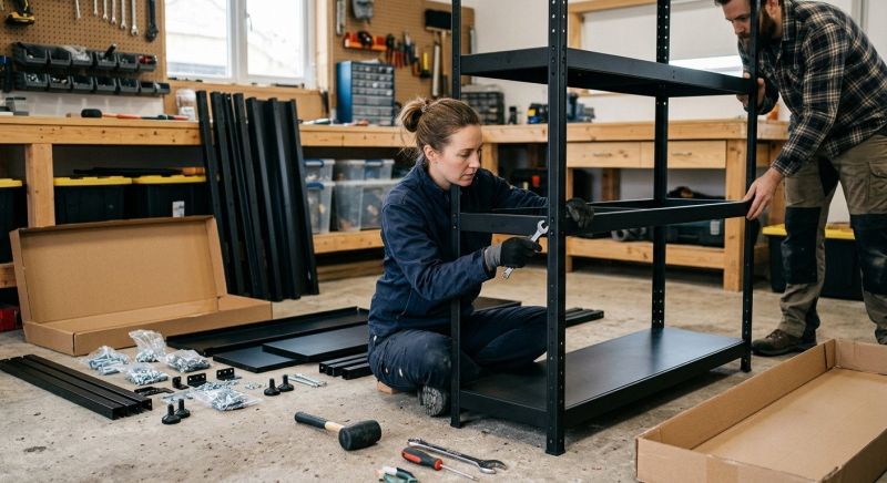 Shoe Rack Assembly in Littleton, CO