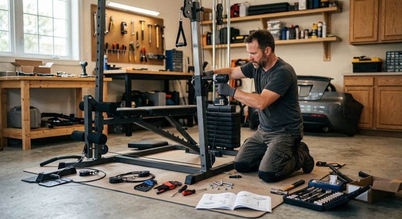Weight Bench Assembly in Overland Park, KS